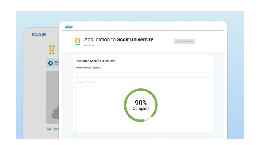 Apply with Scoir